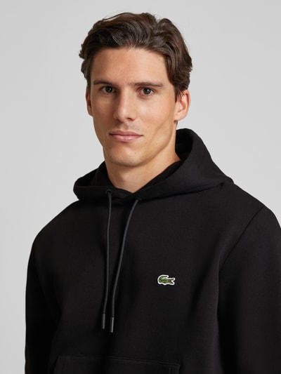 Lacoste Hoodie met capuchon Zwart - 3