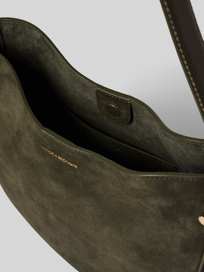 Victoria Beckham Shoulder Bag mit Logo-Detail Oliv 5