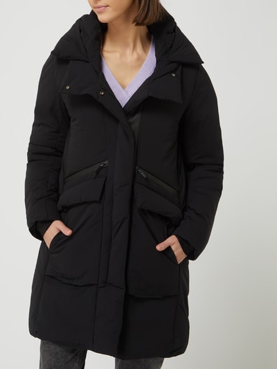 Review Parka met wattering  Zwart - 4