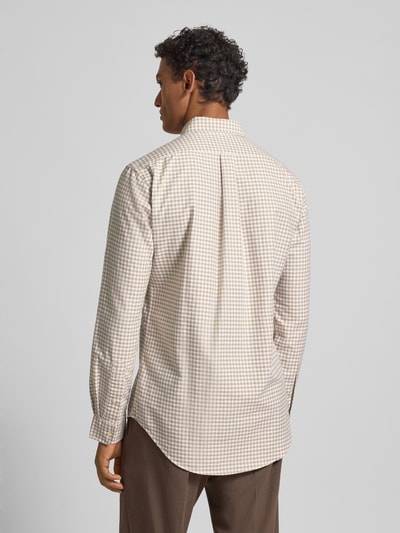 Polo Ralph Lauren Koszula casualowa o kroju regular fit z wyhaftowanym logo model ‘Cub’ Beżowy 5