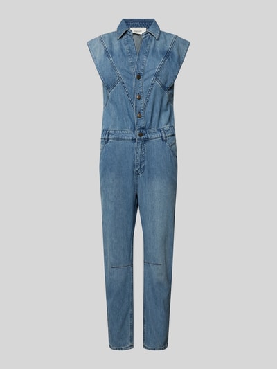 Bash Jumpsuit mit Knopfleiste Hellblau 2