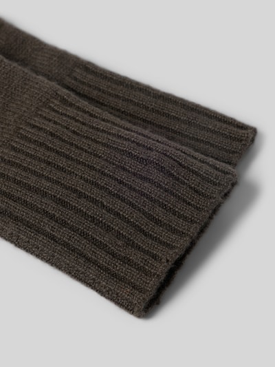 Produktfoto, Handschuhe aus reinem Kaschmir von Seeberger, damskie rękawiczki z czystego kaszmiru, prążkowana dzianina, elastyczny ściągacz