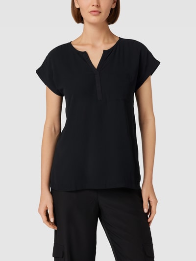 Fransa Blouseshirt met V-hals, model 'ZAWOV' Zwart - 4