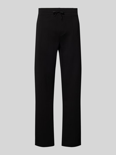 BOSS Green Flared Sweatpants mit elastischem Bund Modell 'Harry' Black 2