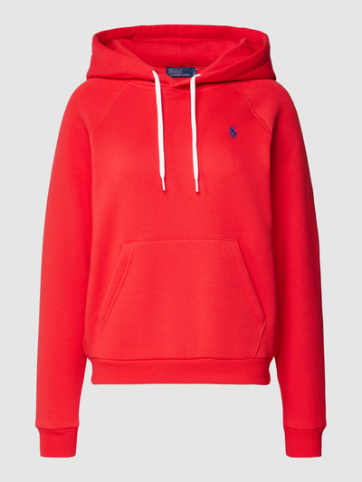 Polo Ralph Lauren Hoodie met logostitching Lichtrood - 2