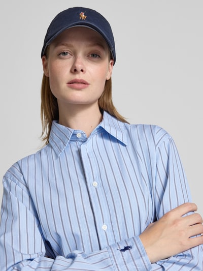 Polo Ralph Lauren Regular Fit Hemdbluse mit Logo-Stitching Bleu 3