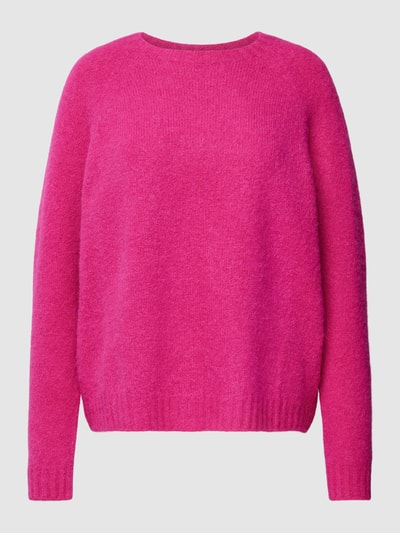 Weekend Max Mara Strickpullover in melierter Optik Modell 'GHIACCI' Fuchsia 2