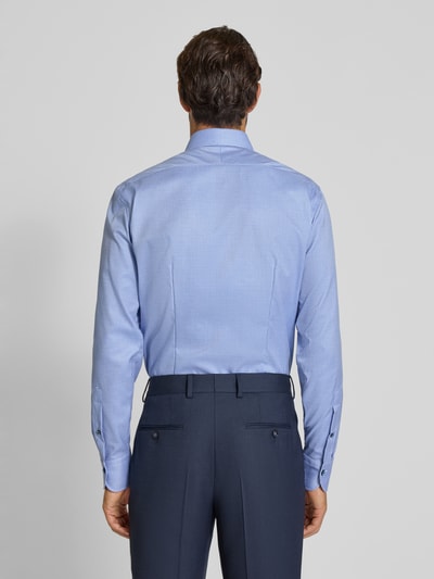 OLYMP SIGNATURE SLIM FIT Slim Fit Businesshemd mit Kentkragen Modell 'Savio' Bleu 5