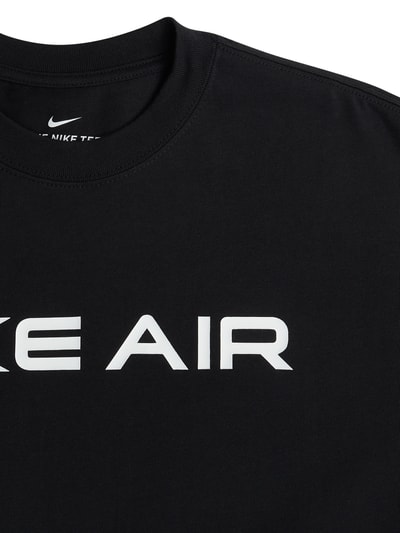 Nike Loose Fit T-Shirt aus Baumwolle Black 2