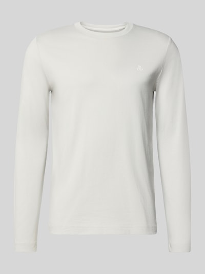Marc O'Polo Shaped fit shirt met lange mouwen van puur katoen Lichtgrijs - 2