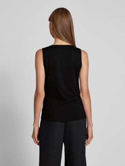 comma Tanktop mit Paillettenbesatz Black 5