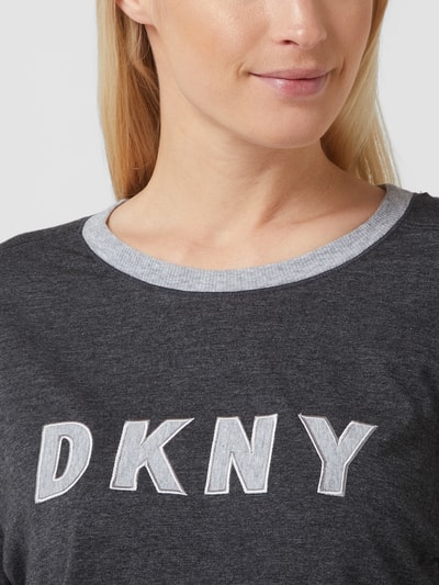 DKNY Piżama z logo Średnioszary 3