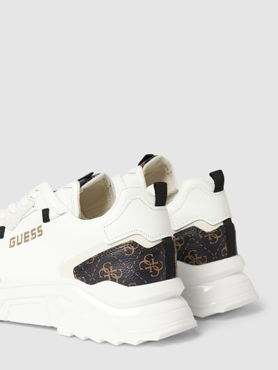 Guess Sneakers met labelprint, model 'MASSA' Wit - 2