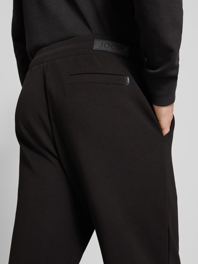 JOOP! Collection Loose fit sweatpants met gestileerde steekzak, model 'Stelios' Zwart - 3