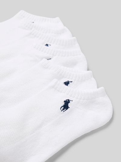 Polo Ralph Lauren Sneakersocken mit Label-Detail im 6er-Pack Weiss 2