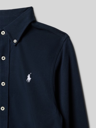 Polo Ralph Lauren Teens Regular fit zakelijk overhemd met button-downkraag Donkerblauw - 2