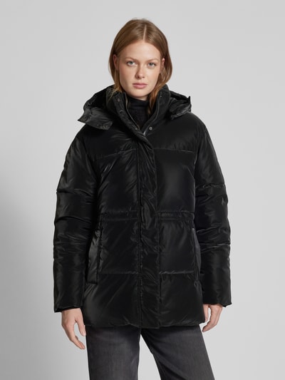 Jake*s Casual Steppjacke mit Kapuze Black 4