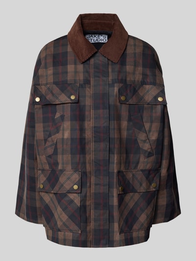 JAKE*S STUDIO WOMAN Jacke mit Umlegekragen und Pattentaschen Marine 2