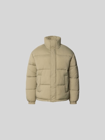 MAISON KITSUNÉ Steppjacke mit Stehkragen Beige 2