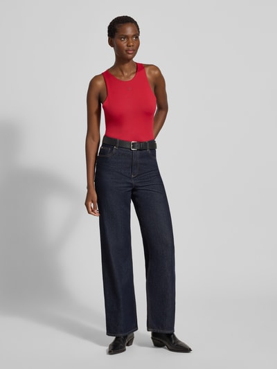 HUGO Body met rubberen labelprint, model 'DASIEL' Rood - 1