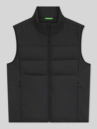 BOSS Green Regular fit bodywarmer met opstaande kraag model 'OW_Urbanex' Zwart - 2