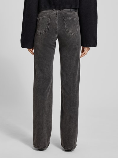 Angels Flared Jeans mit aufgesetzten Taschen Modell 'LIZ SMART BUCKLE' Dunkelgrau 5