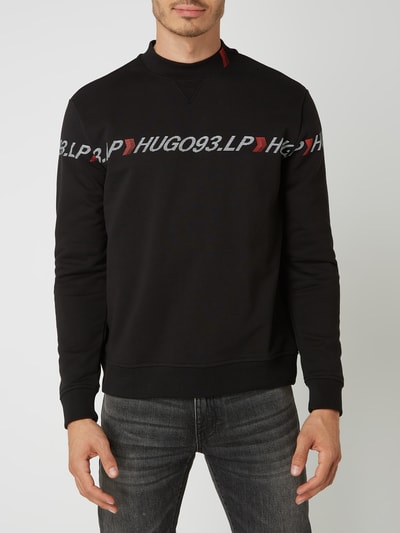 HUGO HUGO x LIAM PAYNE Sweatshirt mit Logo-Print Modell 'Dupang' Black 4