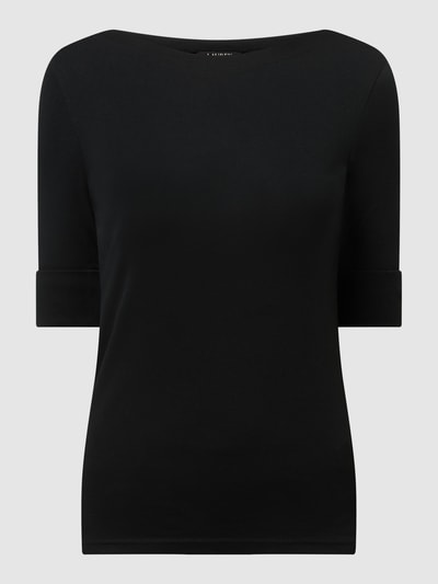 Lauren Ralph Lauren T-Shirt mit Stretch-Anteil Black 2