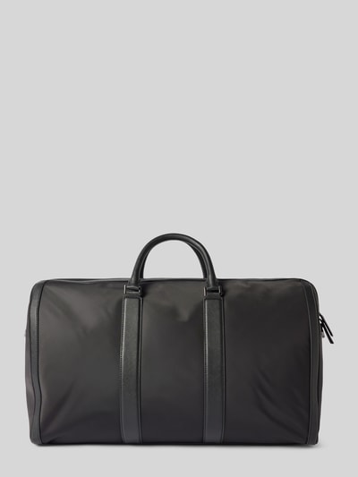 BOSS Duffle bag met labelapplicatie, model 'Holdall' Zwart - 3