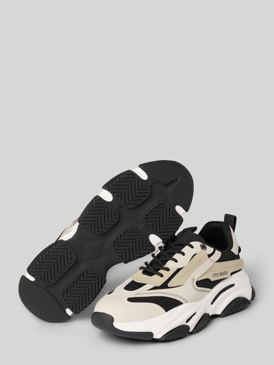 Steve Madden Sneakersy z detalem z logo model ‘POSSESS’ Czarny 4