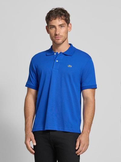 Lacoste Regular fit poloshirt van puur katoen Koningsblauw - 4