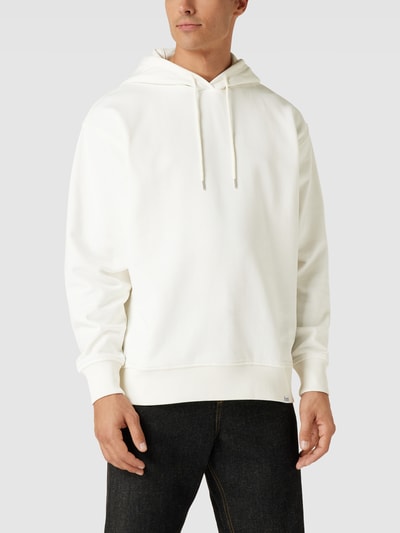 Seidensticker Studio Oversized Hoodie mit Label-Detail Offwhite 4