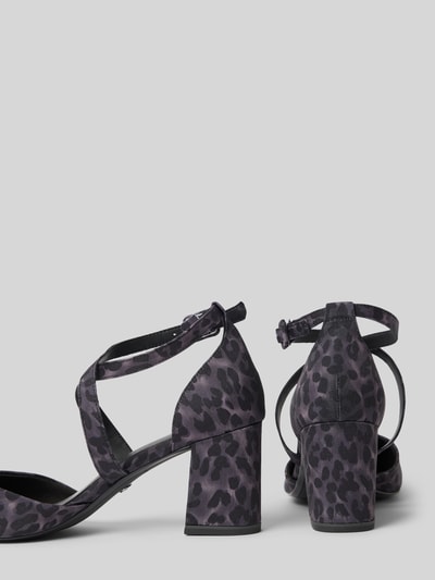 Tamaris Czółenka ze skrzyżowanymi paskami Średnioszary 2