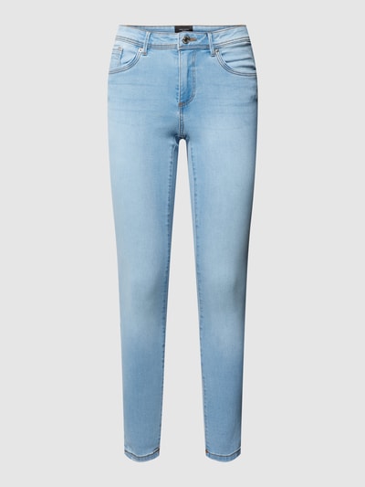 Vero Moda Slim fit jeans in 5-pocketmodel, model 'TANYA' Lichtblauw - 2