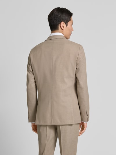 HUGO Slim Fit 2-Knopf-Sakko mit Reverskragen Modell 'Arti' Beige 5