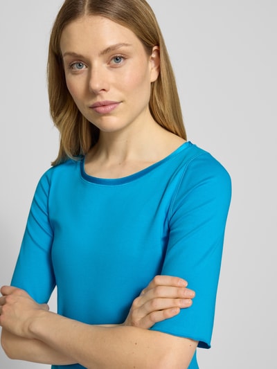 Marc Cain T-shirt met 1/2-mouwen Oceaanblauw - 3