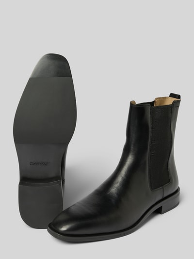 CK Calvin Klein Chelsea Boots mit elastischem Einsatz Black 4