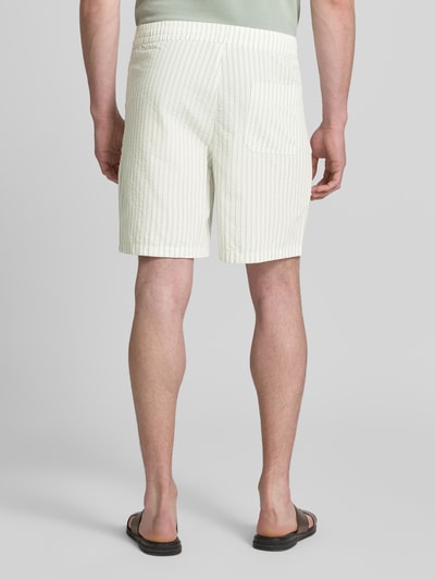Selected Homme Regular Fit Shorts aus reiner Baumwolle Modell 'STUART' Offwhite 5