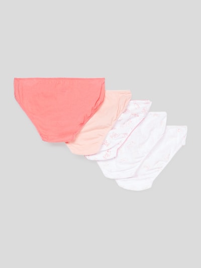 OVS Slip met all-over motief in een set van 5 stuks, model 'BRIEFS' Roze - 3