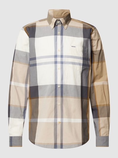 Barbour Tailored Fit Freizeithemd mit Button-Down-Kragen Modell 'HARRIS' Sand 2