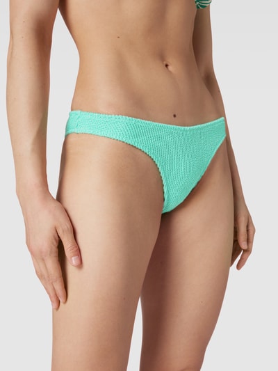 Guess Figi bikini z detalem z logo model ‘BRAZILIAN’ Turkusowy 3