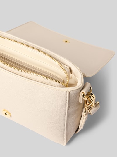 VALENTINO BAGS Schoudertas met reliëflogo, model 'Foxy' Ecru - 4