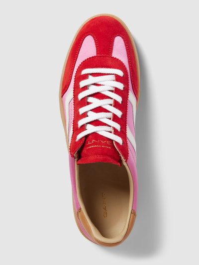 Gant Sneakers van leermix, model 'Cuzima' Felroze - 4