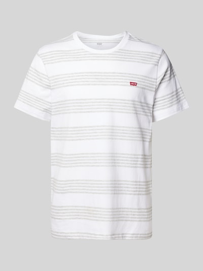 Levi's® T-Shirt mit Label-Patch Weiss 1