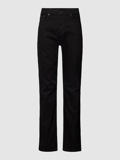 Levi's® Straight Leg Jeans im 5-Pocket-Design Modell 'TAPER' Black 2