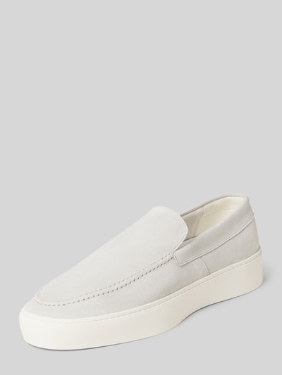 Steve Madden Loafers aus Leder Modell 'Leyton' Weiss 1