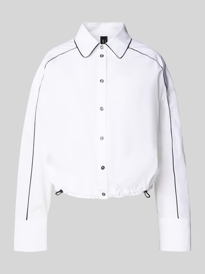 Marc Cain Hemdbluse mit Knopfleiste Weiss 2