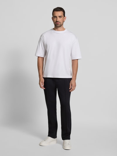 MCNEAL Regular fit sweatpants met achterzak Zwart - 1