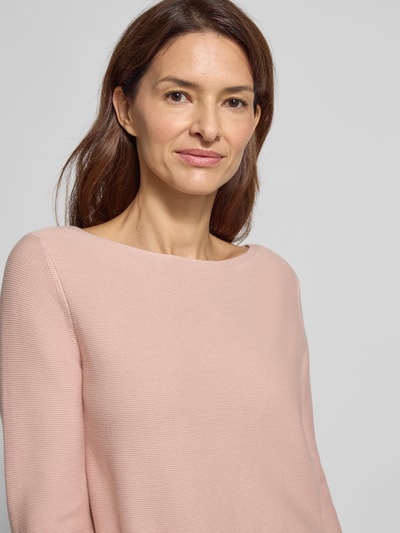 Marc O'Polo Regular Fit Pullover aus reiner Baumwolle Rosa 3