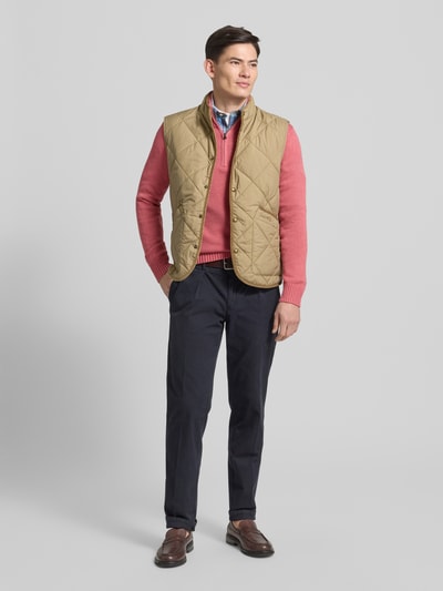 Polo Ralph Lauren Troyer z naszywką z etykietą Brudnoróżowy melanż 1